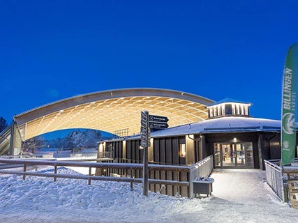 LED sportsbelysning på Bandy Nationalstadion i Sverige - Billede 1