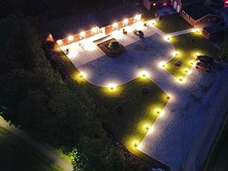 LED-belysning hos Allans Dinér restaurant - Billede 1