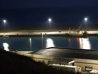 LED havnebelysning ved Hanstholm Havn - Billede 1