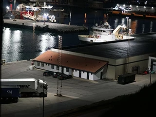 LED havnebelysning ved Hanstholm Havn - Billede 1