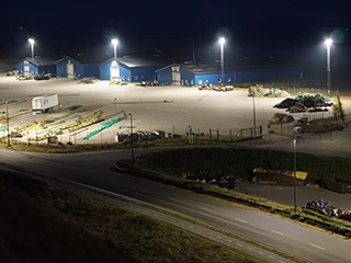 LED havnebelysning ved Hanstholm Havn - Billede 1