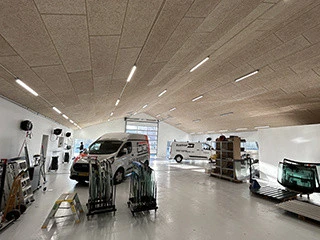 LED-belysning hos Bilglasgruppen - Billede 1