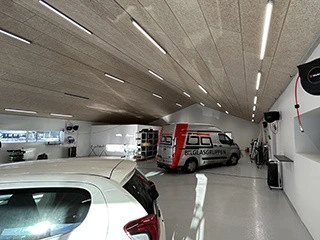 LED-belysning hos Bilglasgruppen - Billede 1