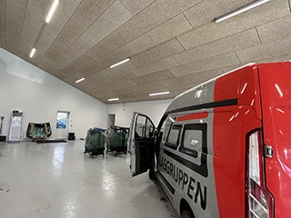 LED-belysning hos Bilglasgruppen - Billede 1