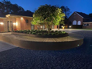 LED-belysning hos Allans Dinér restaurant - Billede 1