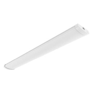 Alaska Gen3 LED armatur i hvid, velegnet til moderne belysning på kontor eller industri.