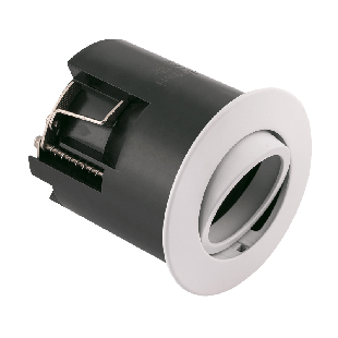 EVO10 indbygningsspot med 95mm i hvid