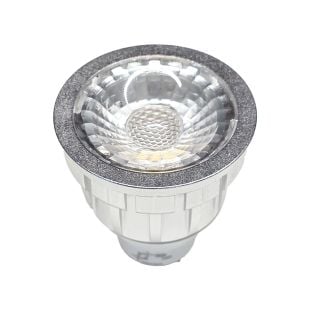 SHARP 5W Candlelight GEN2 LED spot, hvid baggrund, produktfoto.