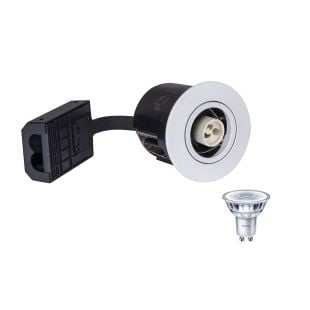 EVO10 Nature LED indbygningsspot i hvid uden GU10 pære