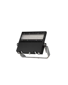 Augusta asymmetrisk LM6 - G2 TIGER LED projekt&oslash;r med robust sort design, vist p&aring; produktbillede.