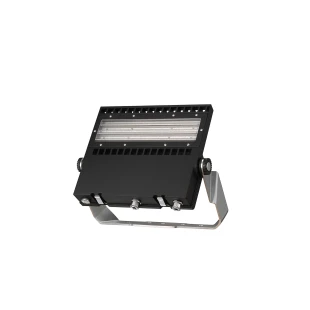 Augusta asymmetrisk LM6 - G2 TIGER LED projektør med robust sort design, vist på produktbillede.