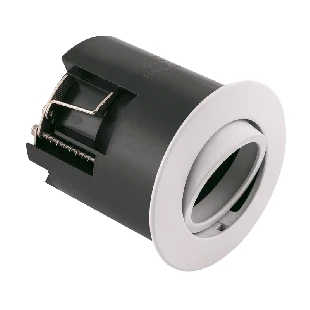 EVO10 indbygningsspot med 95mm i hvid