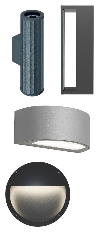 Wall lamps and ceilings